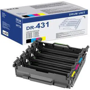 DR-431CL Drum Unit Replacement for Brother DR431CL Drum Unit HL-L8260CDW HL-L8360CDW HL-L8360CDWT MFC-L8610CDW MFC-L8900CDW Printer, DR 431CL Drum Up to 31,000 Pages (Only Drum) DR-431CL Drum Unit Replacement for Brother DR431CL Drum Unit HL-L8260CDW HL-L8360CDW HL-L8360CDWT MFC-L8610CDW MFC-L8900CDW Printer, DR 431CL Drum Up to 31,000 Pages (Only Drum)