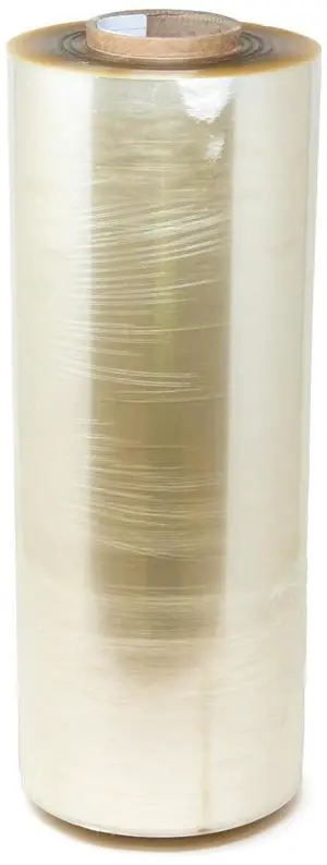 Industries Inc Premium Dual Layer 971171 Stretch Meat Film Clear, 5000' Length x 15" Width x 50 ga Thickness | 1/Roll (18") Industries Inc Premium Dual Layer 971171 Stretch Meat Film Clear, 5000' Length x 15" Width x 50 ga Thickness | 1/Roll (18")