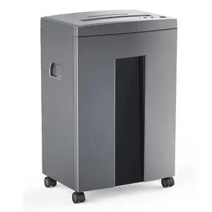 SD9611 Quiet P4 Cross Cut Shredder, 18-Sheet 60 Min Gray ETL | Ultra quiet P4 cross cut shredder, 18-sheet capacity, 60 mins continuous run, P4 security, ETL certified for home & office SD9611 Quiet P4 Cross Cut Shredder, 18-Sheet 60 Min Gray ETL | Ultra quiet P4 cross cut shredder, 18-sheet capacity, 60 mins continuous run, P4 security, ETL certified for home & office