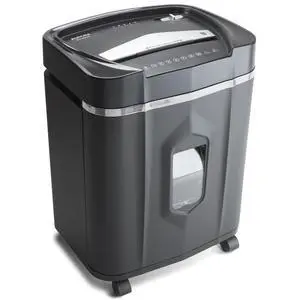 Anti-Jam 16-Sheet Crosscut Paper/CD and Credit Card Shredder/ 5-Gallon pullout Basket 30 Minutes Continuous Run Time Anti-Jam 16-Sheet Crosscut Paper/CD and Credit Card Shredder/ 5-Gallon pullout Basket 30 Minutes Continuous Run Time