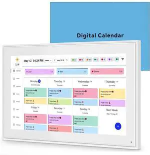 15-inch Wall Planner Digital Calendar & Chore Chart, Smart Touchscreen Interactive Display for Family Schedules Wall Mount Included, Great for Organizing Your 2026 Calendar 15-inch Wall Planner Digital Calendar & Chore Chart, Smart Touchscreen Interactive Display for Family Schedules Wall Mount Included, Great for Organizing Your 2026 Calendar