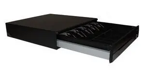 CR3110L01 Cash Drawer, CR-3000, 5 Bill, 6 Coin, Scratch Resistant, 15.75 W x 16.15 D x 3.4 H Size, Black CR3110L01 Cash Drawer, CR-3000, 5 Bill, 6 Coin, Scratch Resistant, 15.75 W x 16.15 D x 3.4 H Size, Black