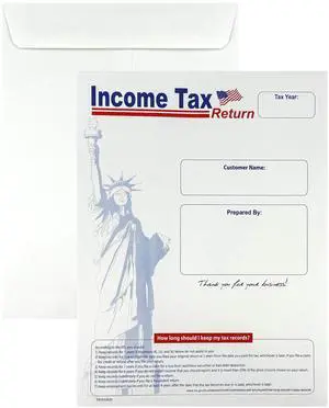 500 Cashier Depot Income Tax Return Envelopes 10" x 13" Catalog (Open End), Lady Liberty Design, Heavy 28lb White Paper, Gum Flap, Printable & Customizable, 500 Count 500 Cashier Depot Income Tax Return Envelopes 10" x 13" Catalog (Open End), Lady Liberty Design, Heavy 28lb White Paper, Gum Flap, Printable & Customizable, 500 Count