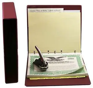 Limited Liability Company (LLC) Kit with Records Binder, LLC Seal, Printed Membership Certificates with Full-Page Stubs, and More; Blumberg Burgundy Beauty (Burgundy with PDF Operating Agreements) Limited Liability Company (LLC) Kit with Records Binder, LLC Seal, Printed Membership Certificates with Full-Page Stubs, and More; Blumberg Burgundy Beauty (Burgundy with PDF Operating Agreements)