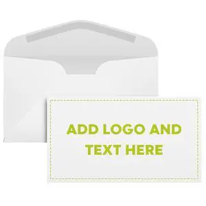 Customize Your #6 3/4 Reply Business Envelopes - Upload Your Full Color Logo and Return Address Custom Professionally Printed Bright White Wove Envelopes Thick and Sturdy (1000) Customize Your #6 3/4 Reply Business Envelopes - Upload Your Full Color Logo and Return Address Custom Professionally Printed Bright White Wove Envelopes Thick and Sturdy (1000)