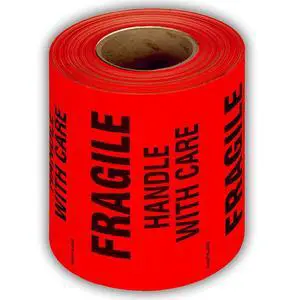 3" X 5" Fragile Handle with Care Fluorescent Shipping Label Stickers for Shipping and Packing -500 Labels Per Roll (10 Pack) 3" X 5" Fragile Handle with Care Fluorescent Shipping Label Stickers for Shipping and Packing -500 Labels Per Roll (10 Pack)
