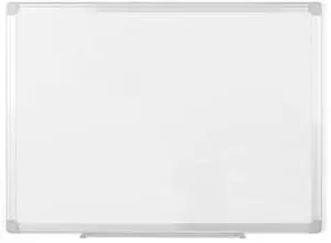 Earth Series Double Sided Melamine Dry Erase Board, 100% Recycled Frame, Snap-On Marker Tray, 48" x 72", Aluminum Frame Earth Series Double Sided Melamine Dry Erase Board, 100% Recycled Frame, Snap-On Marker Tray, 48" x 72", Aluminum Frame