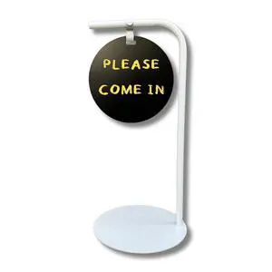 Pop Up Pathway Sidewalk Minimalist Style Chalkboard Sign 14x30 Inch Magnetic Surface Double Sided Sign for Outdoor Business Display (WHITE) Pop Up Pathway Sidewalk Minimalist Style Chalkboard Sign 14x30 Inch Magnetic Surface Double Sided Sign for Outdoor Business Display (WHITE)