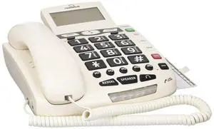 CSCSC600ER na 1-Handset Landline Telephone, White CSCSC600ER na 1-Handset Landline Telephone, White