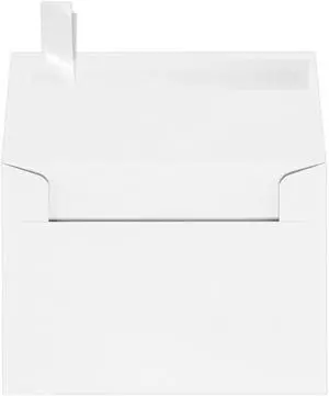 4Bar A1 Invitation Envelopes | 3 5/8" x 5 1/8" | Bright White | 24lb. Text | 2,400 Qty 4Bar A1 Invitation Envelopes | 3 5/8" x 5 1/8" | Bright White | 24lb. Text | 2,400 Qty