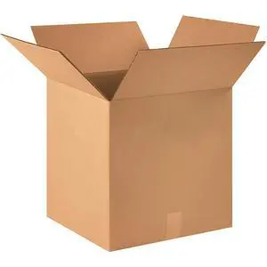 HD1616 Heavy-Duty Single Wall Corrugated Cardboard Box, 16" L x 16" W x 16" H, Kraft, for Shipping, Packing and Moving (Pack of 25) HD1616 Heavy-Duty Single Wall Corrugated Cardboard Box, 16" L x 16" W x 16" H, Kraft, for Shipping, Packing and Moving (Pack of 25)