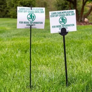 Illinois Pesticide Application Signs & Stakes (Economy Style Stakes / 500 pc. Pack) Illinois Pesticide Application Signs & Stakes (Economy Style Stakes / 500 pc. Pack)