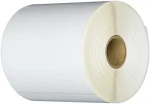 Direct Thermal Labels, 4-Inch x 8 Inch, White, Roll, Permanent Adhesive, Perforations Between Labels, 200 per Roll, 12 Rolls per Carton (530717) Direct Thermal Labels, 4-Inch x 8 Inch, White, Roll, Permanent Adhesive, Perforations Between Labels, 200 per Roll, 12 Rolls per Carton (530717)