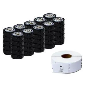 1 x 1-1/2 inch Book Spines Labels | Compatible with 30347, 50 Rolls, 750 Labels Per Roll 1 x 1-1/2 inch Book Spines Labels | Compatible with 30347, 50 Rolls, 750 Labels Per Roll