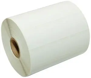 Direct Thermal Labels, 4-Inch x 1 Inch, White, Roll, Permanent Adhesive, Perforations Between Labels, 1300 per Roll, 12 Rolls per Carton (530763) Direct Thermal Labels, 4-Inch x 1 Inch, White, Roll, Permanent Adhesive, Perforations Between Labels, 1300 per Roll, 12 Rolls per Carton (530763)