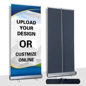 Custom Retractable Bannerwith Heavy Duty Frame and Travel case Anti-curl fabricfor Business, Advertising, Events MADE IN USA (40" x 80") Custom Retractable Bannerwith Heavy Duty Frame and Travel case Anti-curl fabricfor Business, Advertising, Events MADE IN USA (40" x 80")