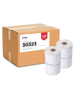 (48 Rolls, 10,560 Labels) Address & Shipping Labels 30323 Compatible for Dymo LabelWriter (2-1/8 x 4") (48 Rolls, 10,560 Labels) Address & Shipping Labels 30323 Compatible for Dymo LabelWriter (2-1/8 x 4")