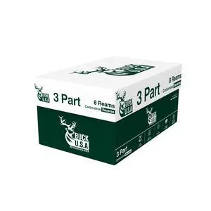 3 Part Reverse Carbonless NCR Paper (5900), 8 Reams, 8.5" x 11" Collated Paper, 1336 Sets, 4008 Sheets, 92 Bright, CF Pink/CFB Canary/CB White - Ideal for Laser & Digital Printers 3 Part Reverse Carbonless NCR Paper (5900), 8 Reams, 8.5" x 11" Collated Paper, 1336 Sets, 4008 Sheets, 92 Bright, CF Pink/CFB Canary/CB White - Ideal for Laser & Digital Printers