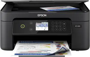 Expression Home XP-4105 Wireless All-in-One Color Inkjet Printer, Black - Print Copy Scan - 10.0 ppm, 5760 x 1440 dpi, 2.4" LCD, Auto 2-Sided Printing, Voice Activated, DAODYANG Printer_Cable Expression Home XP-4105 Wireless All-in-One Color Inkjet Printer, Black - Print Copy Scan - 10.0 ppm, 5760 x 1440 dpi, 2.4" LCD, Auto 2-Sided Printing, Voice Activated, DAODYANG Printer_Cable