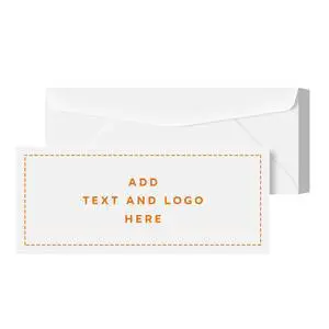 Customize Your #10 Regular Business Envelopes - Upload Your Full Color Logo and Info/Return Address - Custom Printing - We Will Professionally Print Your White Envelopes - 500 Envelopes per Pack Customize Your #10 Regular Business Envelopes - Upload Your Full Color Logo and Info/Return Address - Custom Printing - We Will Professionally Print Your White Envelopes - 500 Envelopes per Pack