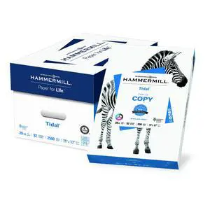 Printer Paper, 20 lb Tidal Copy Paper, 11 x 17-92 Bright, Made in the USA, 162024C - 5 Ream (2,500 Sheets) Printer Paper, 20 lb Tidal Copy Paper, 11 x 17-92 Bright, Made in the USA, 162024C - 5 Ream (2,500 Sheets)
