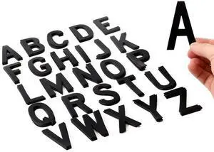 Letters A-Z Die-Cut Magnetic Letter Labels | 130 Labels/Kit, 3" Character Height, Made in USA Letters A-Z Die-Cut Magnetic Letter Labels | 130 Labels/Kit, 3" Character Height, Made in USA