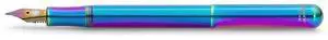 COLLECTION Fountain Pen Liliput Kolibri I Premium Rainbow-Coloured Reservoir Pen with Iridescent Steel Nib for Ink Cartridges I Writing Instrument 12.4 cm I Nib: F (Fine) COLLECTION Fountain Pen Liliput Kolibri I Premium Rainbow-Coloured Reservoir Pen with Iridescent Steel Nib for Ink Cartridges I Writing Instrument 12.4 cm I Nib: F (Fine)