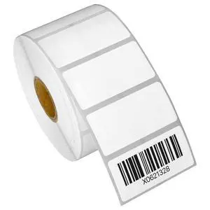 2" x 1" Direct Thermal Label, 1" Core, 25 Rolls, 1300/Roll | Compatible with Rollo & Zebra Desktop Printers, Postage UPC Barcode Address Shipping Sticker, Adhesive & Perforated 2" x 1" Direct Thermal Label, 1" Core, 25 Rolls, 1300/Roll | Compatible with Rollo & Zebra Desktop Printers, Postage UPC Barcode Address Shipping Sticker, Adhesive & Perforated
