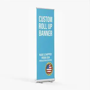 Custom Retractable Banner Stand, Roll Up Banner with Your Logo/Text, Personalized Pull Up Display for Business, Trade Shows, Events 33x81 / 36x92 / 24x81 / 23x66 / Tabletop 11.5x17.5 Custom Retractable Banner Stand, Roll Up Banner with Your Logo/Text, Personalized Pull Up Display for Business, Trade Shows, Events 33x81 / 36x92 / 24x81 / 23x66 / Tabletop 11.5x17.5