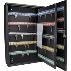 AX11824 Key Lock 200 Position Adjustable Key Cabinet Lock Box Black,Medium AX11824 Key Lock 200 Position Adjustable Key Cabinet Lock Box Black,Medium