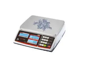 TVC-6 Counting Scale for Parts and Coins, Lb/Kg Switchable, 6lb Capacity, 0.0002lb Readability TVC-6 Counting Scale for Parts and Coins, Lb/Kg Switchable, 6lb Capacity, 0.0002lb Readability