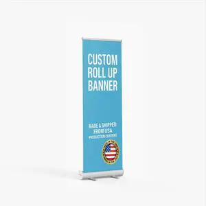 Custom Retractable Banner Stand, Roll Up Banner with Your Logo/Text, Personalized Pull Up Display for Business, Trade Shows, Events 33x81 / 36x92 / 24x81 / 23x66 / Tabletop 11.5x17.5 Custom Retractable Banner Stand, Roll Up Banner with Your Logo/Text, Personalized Pull Up Display for Business, Trade Shows, Events 33x81 / 36x92 / 24x81 / 23x66 / Tabletop 11.5x17.5