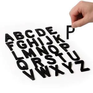 Letters A-Z Die-Cut Magnetic Letter Labels | 130 Labels/Kit, 2" Character Height, Made in USA Letters A-Z Die-Cut Magnetic Letter Labels | 130 Labels/Kit, 2" Character Height, Made in USA