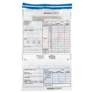 Ultima Blue Clear Cash Transmittal Bags 13.5 by 19.25 Inches 500 Pack Tamper Evident Deposit Bags with Write On Panel Heat Cold and Moisture Detection Ultima Blue Clear Cash Transmittal Bags 13.5 by 19.25 Inches 500 Pack Tamper Evident Deposit Bags with Write On Panel Heat Cold and Moisture Detection