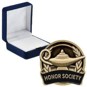 Scholastic Honor Society Pins, Scholastic Honor Society Pin with Blue Velvet Presentation Case, Prime Scholastic Honor Society Pins, Scholastic Honor Society Pin with Blue Velvet Presentation Case, Prime