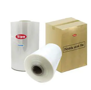 14" 60 Gauge Polyolefin Shrink Film Heat Wrap POF Centerfold 4375' feet (1) 14" 60 Gauge Polyolefin Shrink Film Heat Wrap POF Centerfold 4375' feet (1)