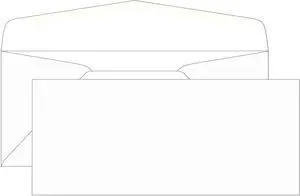 #10 White Envelopes, 2500 Count 24 LB Premium Paper Regular Gummed Seal Standard 4-1/8 x 9-1/2 Business Envelopes For Letters, Invoices, Statements & Office Mailings #10 White Envelopes, 2500 Count 24 LB Premium Paper Regular Gummed Seal Standard 4-1/8 x 9-1/2 Business Envelopes For Letters, Invoices, Statements & Office Mailings