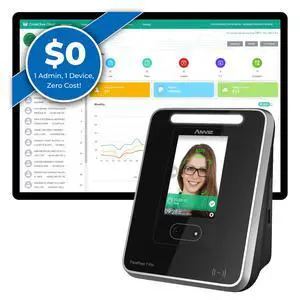 Time Clocks for Employees Small Business - Forever Free Cloud Software - FacePass 7 Pro Biometric Clock in and Out Machine - Support Door Access - Face + RFID + Pin Punching, FacePass 7 Pro Time Clocks for Employees Small Business - Forever Free Cloud Software - FacePass 7 Pro Biometric Clock in and Out Machine - Support Door Access - Face + RFID + Pin Punching, FacePass 7 Pro