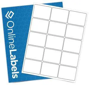 2.675 x 2 Rectangle Labels - Pack of 15,000 Labels, 1,000 Sheets - Inkjet/Laser Printer 2.675 x 2 Rectangle Labels - Pack of 15,000 Labels, 1,000 Sheets - Inkjet/Laser Printer