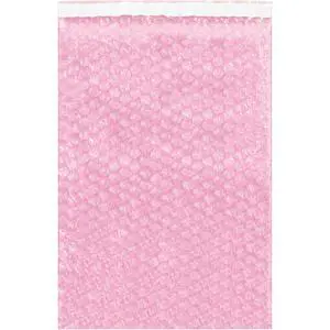 (200 Pack) 12 x 15-1/2 Inch, Self-Seal Anti-Static Bubble Pouch Bags, Pink, for Cushioning, Electronics, Packing, Shipping, and Storage (200 Pack) 12 x 15-1/2 Inch, Self-Seal Anti-Static Bubble Pouch Bags, Pink, for Cushioning, Electronics, Packing, Shipping, and Storage