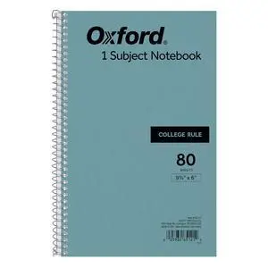 Kraft Cover Notebook, 9.5 x 6 Inches, College Rule, 80 Sheets Each, Blue Covers, Box of 24 (65121) Kraft Cover Notebook, 9.5 x 6 Inches, College Rule, 80 Sheets Each, Blue Covers, Box of 24 (65121)