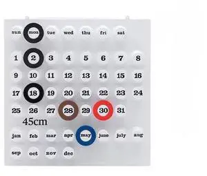 Creative RingAdate Calendar Mid-Ancient Retro Wall Decoration Calendar Euroway Design Replica Perpetual Calendar Ornaments (white) Creative RingAdate Calendar Mid-Ancient Retro Wall Decoration Calendar Euroway Design Replica Perpetual Calendar Ornaments (white)