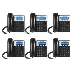 GXP1620, 2 SIP acct., SMB IP Phone 3-way, Multi-language Bundle of 6 GXP1620, 2 SIP acct., SMB IP Phone 3-way, Multi-language Bundle of 6