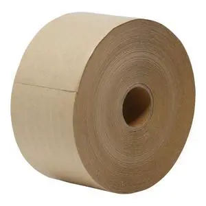 Glass-Fiber Reinforced Gummed Kraft Sealing Tape, 3" Core, 3" X 450 Ft, Brown, 10/Carton Glass-Fiber Reinforced Gummed Kraft Sealing Tape, 3" Core, 3" X 450 Ft, Brown, 10/Carton