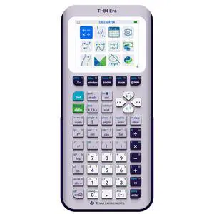 TI-84 Evo Graphing Calculator, Lavender | Intuitive Icon-based Homescreen, USB-C Charging, Python Programming, Faster Performance, Bigger Graphs than TI-84 Plus CE TI-84 Evo Graphing Calculator, Lavender | Intuitive Icon-based Homescreen, USB-C Charging, Python Programming, Faster Performance, Bigger Graphs than TI-84 Plus CE