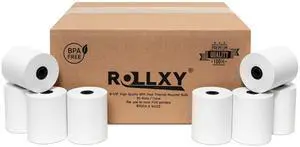 3 1/8 x 230 Thermal Paper Receipt Rolls (50 GSM - Solid Core) Fits All POS Cash Registers Printers, Clover Square Stations, Star Micronics SCP700, TSP100 BPA Free - Premium Grade (200 Rolls) 3 1/8 x 230 Thermal Paper Receipt Rolls (50 GSM - Solid Core) Fits All POS Cash Registers Printers, Clover Square Stations, Star Micronics SCP700, TSP100 BPA Free - Premium Grade (200 Rolls)