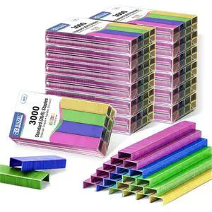 Standard Staples, 26/6, Metallic Colors, 3000 Ct, 72-Case | refill standard staplers Standard Staples, 26/6, Metallic Colors, 3000 Ct, 72-Case | refill standard staplers