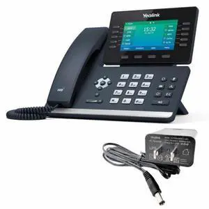 Yealink T54W IP Phone - Power Adapters Included Yealink T54W IP Phone - Power Adapters Included