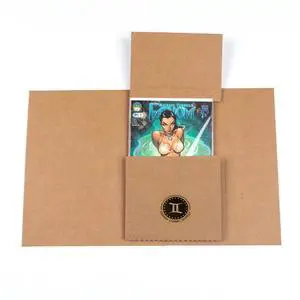 Brown Comic Book Mailers | 10.75x7.5x1 Inch - Pack of 135 | Easy Fold, Stay Flat, Crush Proof, Rigid Mailers Brown Comic Book Mailers | 10.75x7.5x1 Inch - Pack of 135 | Easy Fold, Stay Flat, Crush Proof, Rigid Mailers