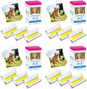 Compatible for Canon Selphy CP1500 CP1300 Ink and Paper 4x6 KP-108in Compatible with CP910 CP780 CP1200 CP1000 CP810 CP760 CP720 Printer, 12 Ink cartridges + 432 Sheets Photo Paper Bulk Pack Compatible for Canon Selphy CP1500 CP1300 Ink and Paper 4x6 KP-108in Compatible with CP910 CP780 CP1200 CP1000 CP810 CP760 CP720 Printer, 12 Ink cartridges + 432 Sheets Photo Paper Bulk Pack